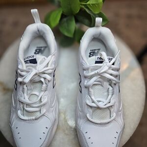 New Balance Kids' White Sneakers